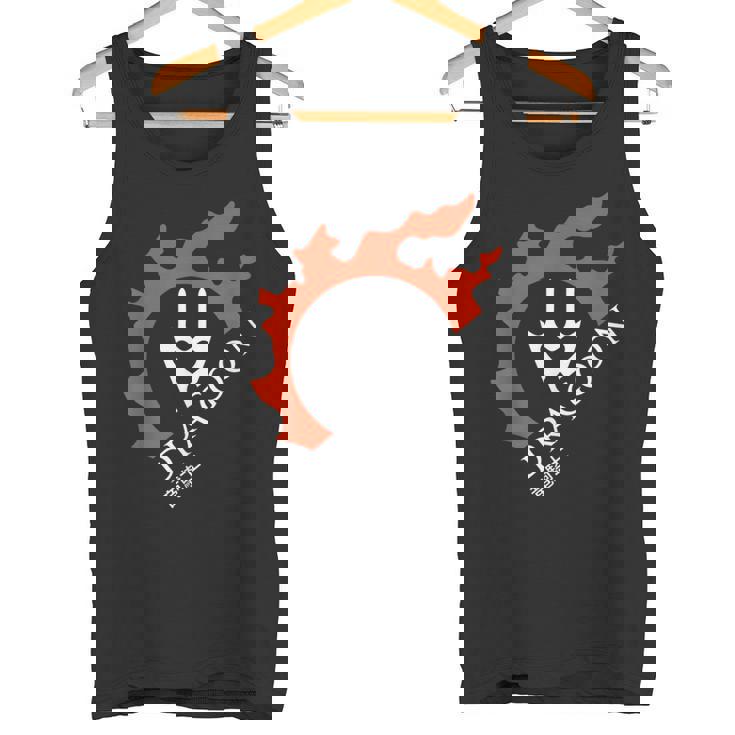 ドラゴン 光と闇の戦士のために タンクトップ