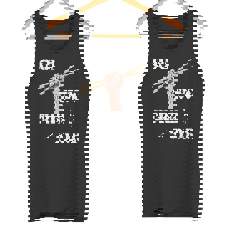 ドラマー ギフト 楽器 メンズ ドラムスティック用 タンクトップ