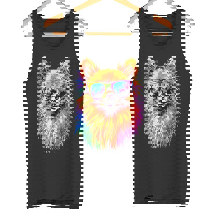 ドワーフ・スピッツ ポメラニアン ポム・スウィート・ジャーマン・スピッツ タンクトップ