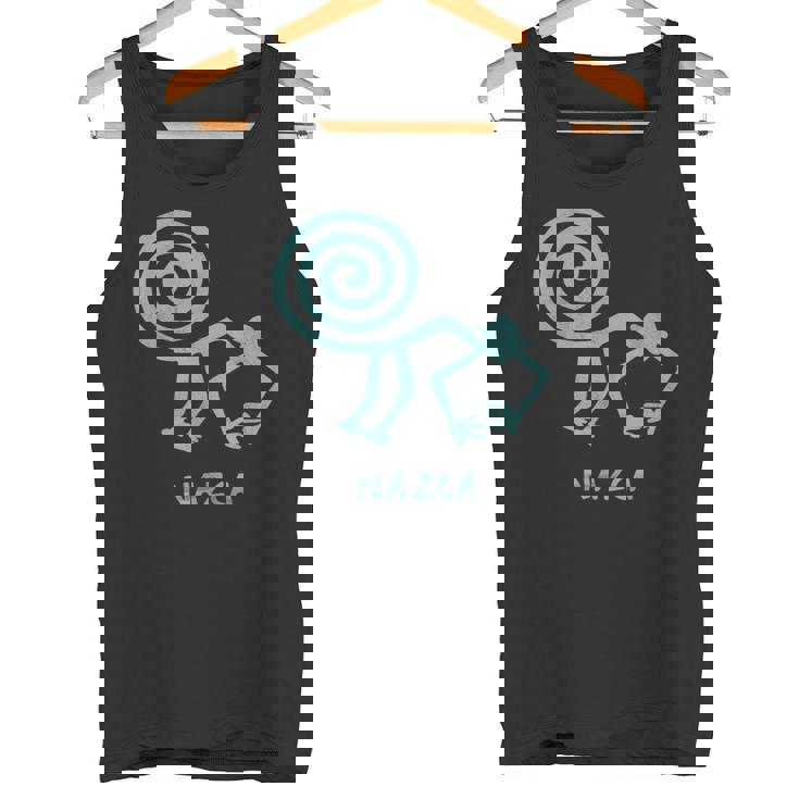 ナスカ ライン ペルー ジオグリフ 宇宙飛行士 ハチドリ モンキー タンクトップ