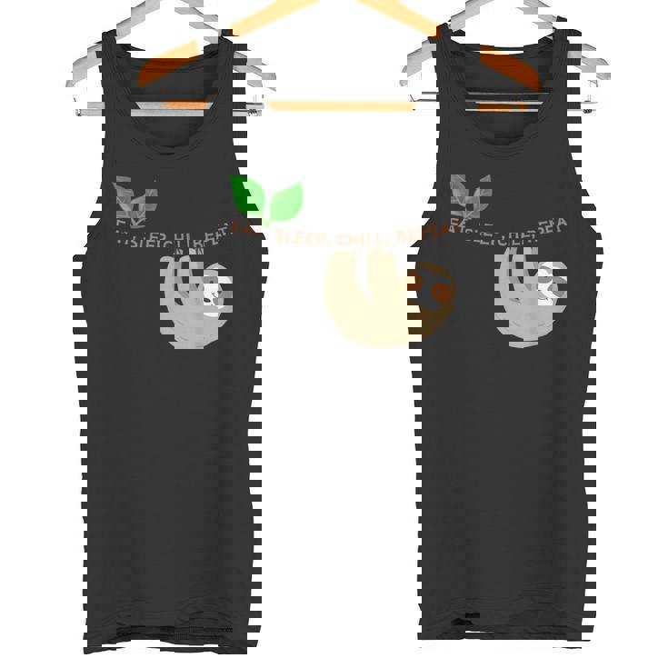 ナマケモノ まったり のんびり くつろぎ タンクトップ