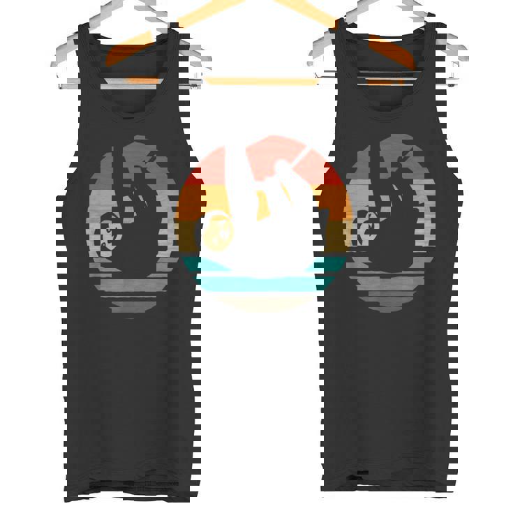 ナマケモノ レトロスタイル ビンテージ タンクトップ