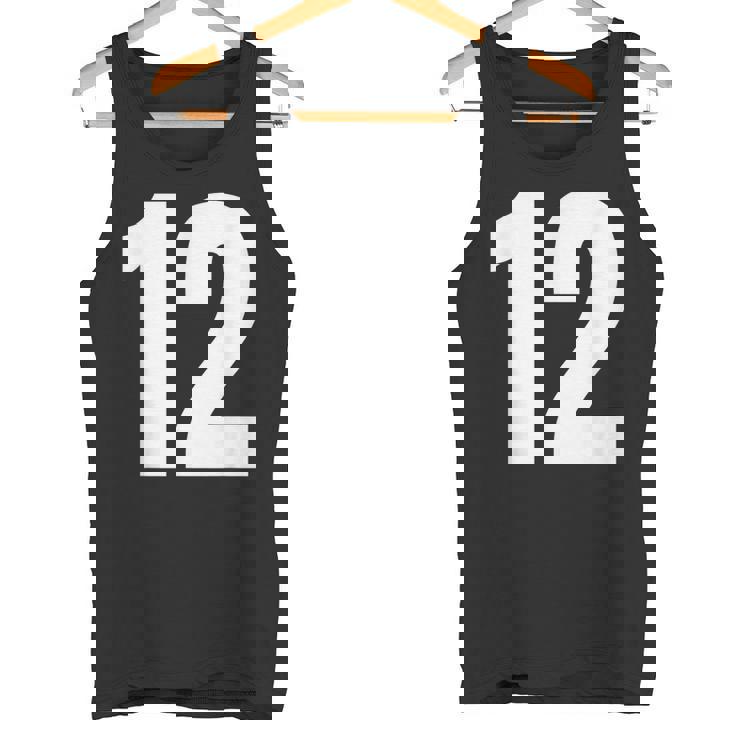 ナンバー12 シャツ。十二 タンクトップ