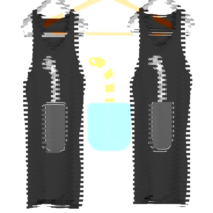 ニシキアナゴ（いん・ざ・ぽけっと）【どうぶつフレンズ】魚 水族館の生き物 かわいい 面白い 動物 チンアナゴ イラスト タンクトップ