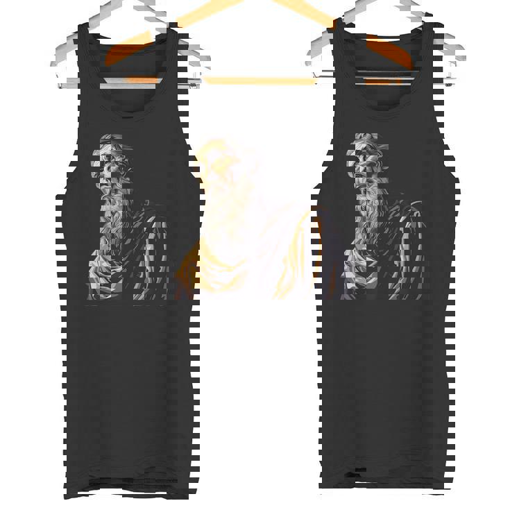 ニッサのグレゴリー 古い絵画 タンクトップ