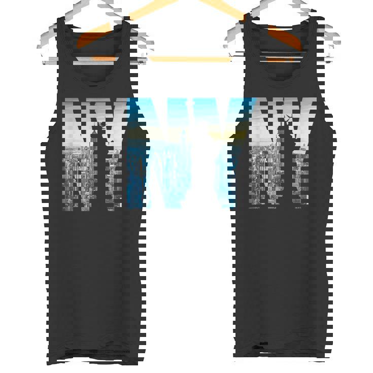 ニューヨーク市のデザインnyc自由の女神アーバン タンクトップ