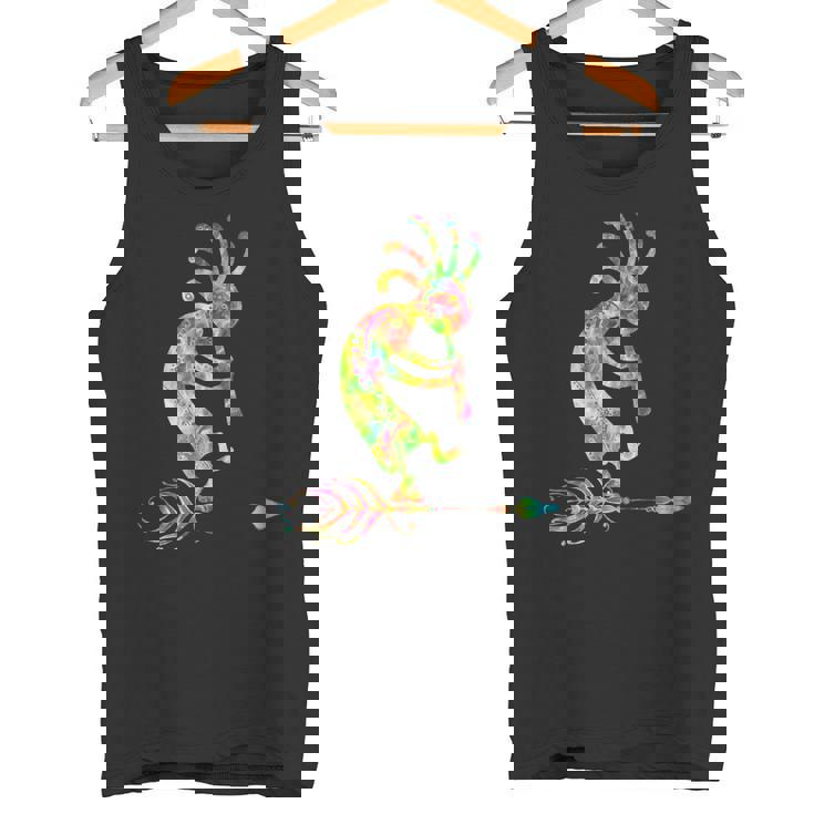 ネイティブアメリカン ココペリ 羽付き 1 ファンファン ファン タンクトップ