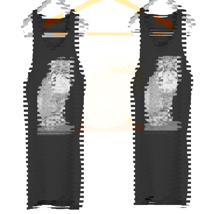 ネコ マヌルネコ 子猫 野生動物 タンクトップ