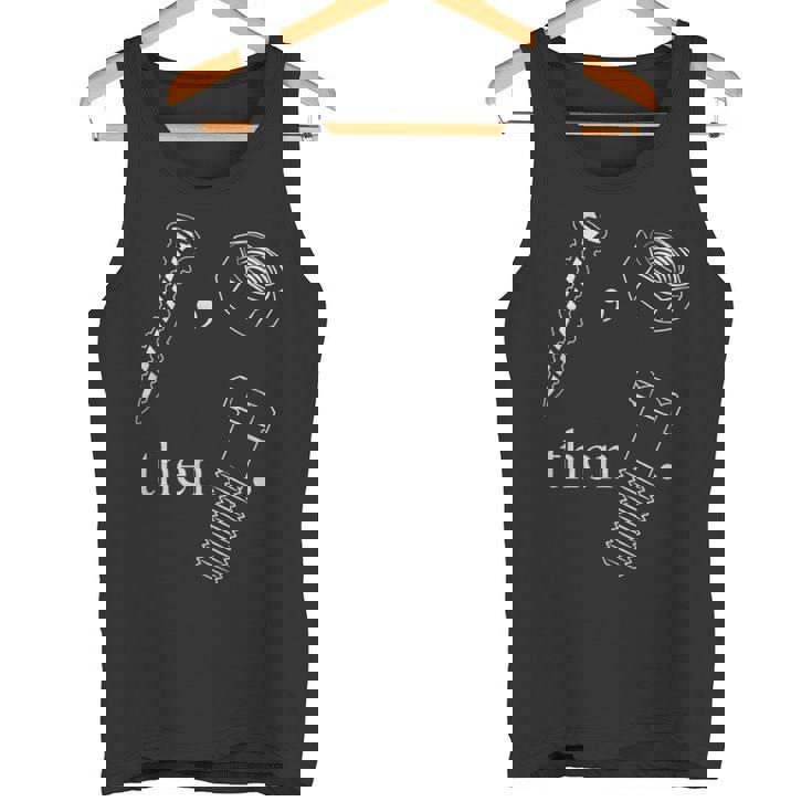 ネジナットとボルト 面白い皮肉 タンクトップ