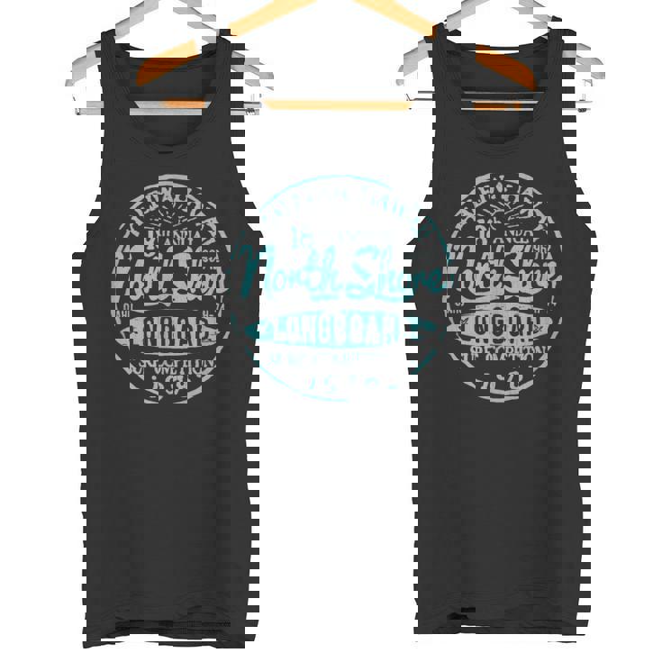 ノースショアハワイロングボードサーフ タンクトップ