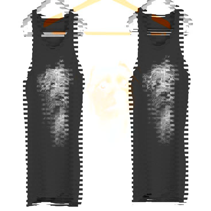 ノーフォークテリア 犬 モチーフ ペット イラスト ノーフォークテリア タンクトップ