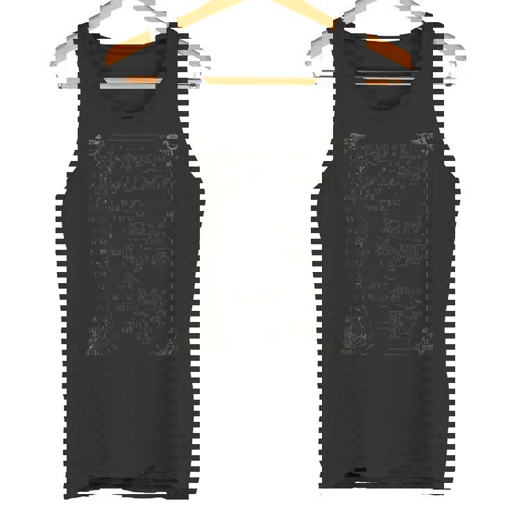 ノーマルは幻想だ アダムスファミリー タンクトップ