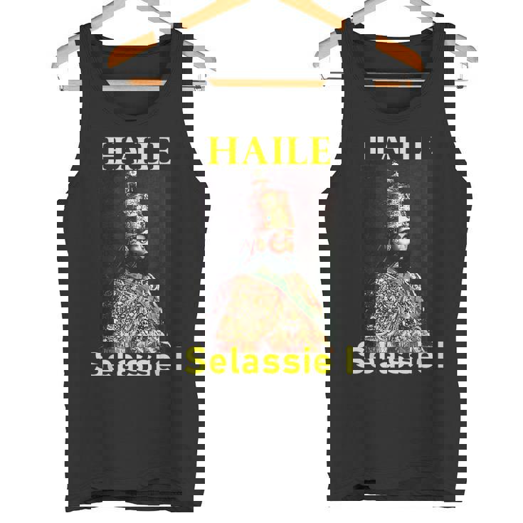 ハイレ・セラシエ・ラスタファリ タンクトップ