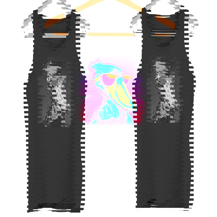 ハシビロコウ 鳥類 鳥類学者 ホエールビル 動物 タンクトップ