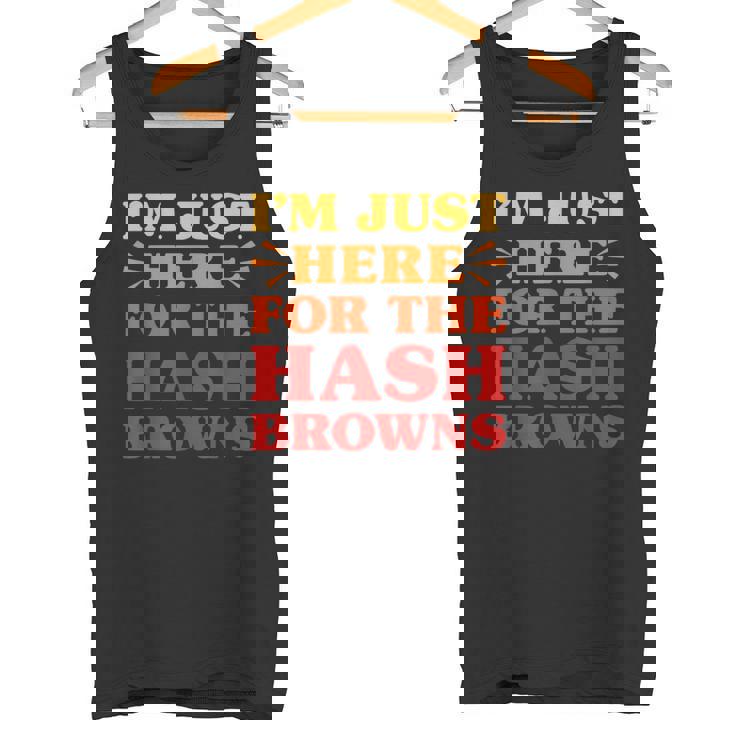 ハッシュブラウンズ I Love Hash Browns面白い食べ物 ハッシュブラウンズ好き タンクトップ