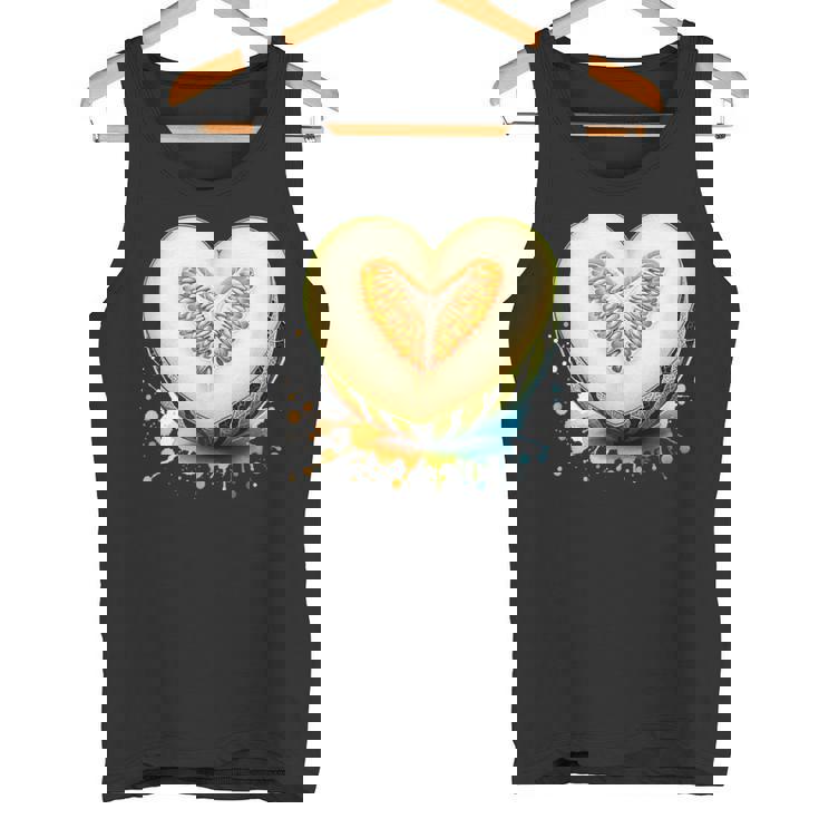 ハニーデューメロン ハート型 サマーフルーツ タンクトップ