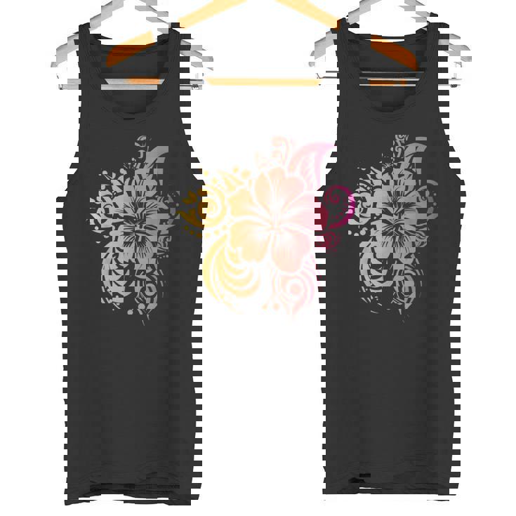 ハワイアン トライバル ハイビスカスシャツ ハワイアン トライバル タンクトップ