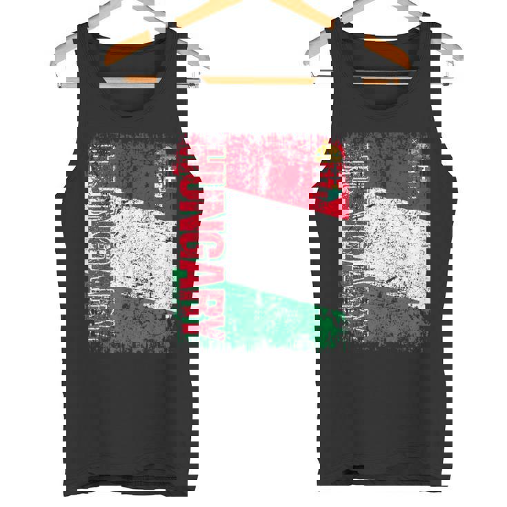 ハンガリー 旗 大 国旗 メンズ レディース キッズ ハンガリー タンクトップ