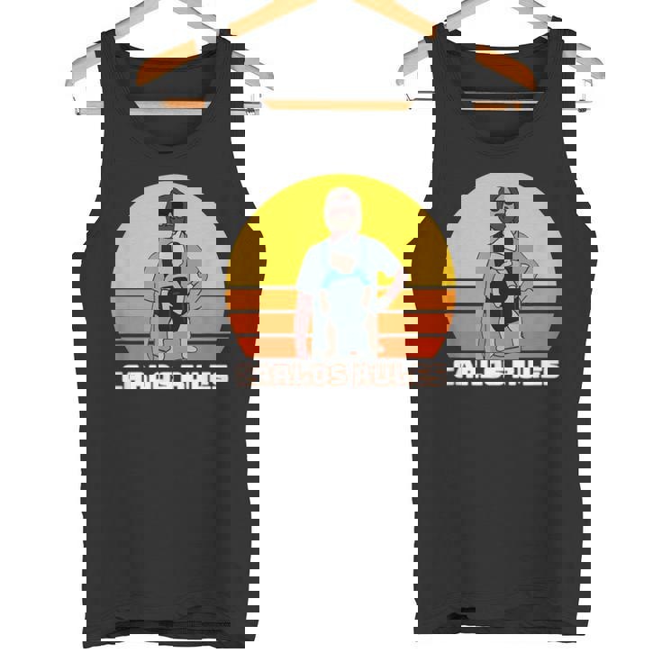 ハングオーバー映画 クラシックシネマ 面白い名前のカルロスシャツ タンクトップ