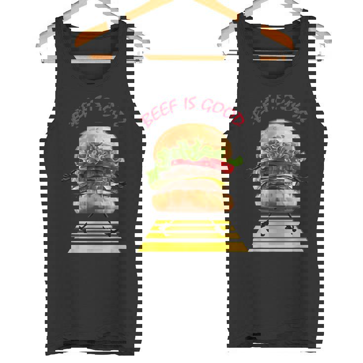 ハンバーガー 横断歩道 タンクトップ