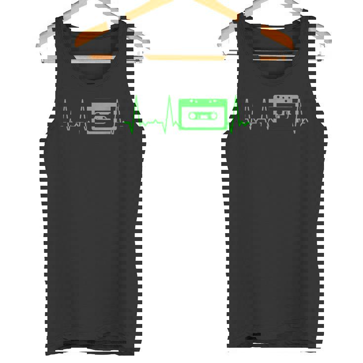 ハートビートカセットテープ タンクトップ