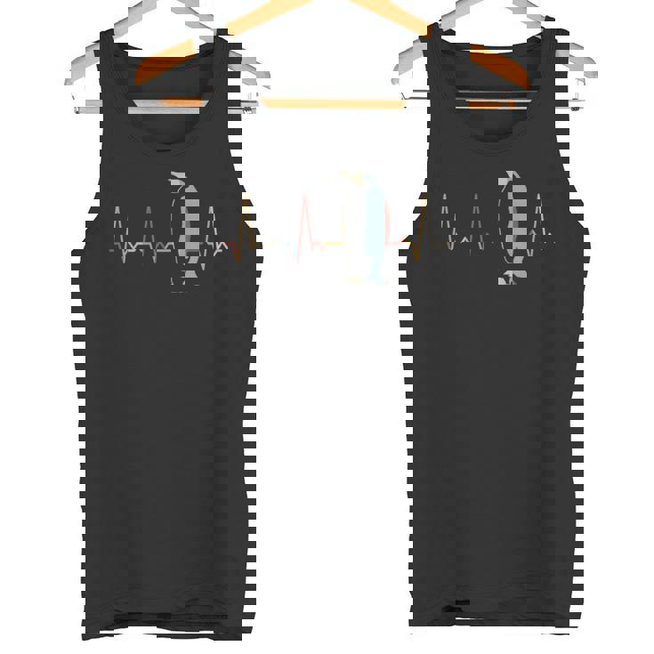 ハートビートペンギン タンクトップ