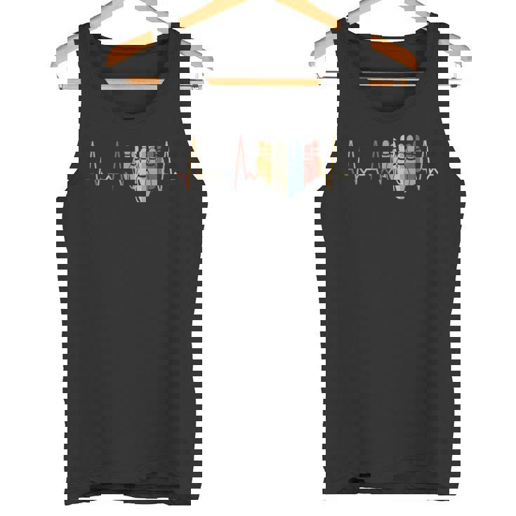 ハートビートボーリングピン タンクトップ