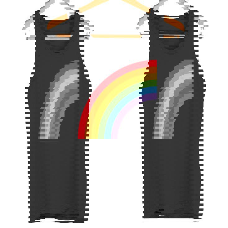 ハーフレインボー Roygbiv カラフルラッキーレインボー タンクトップ