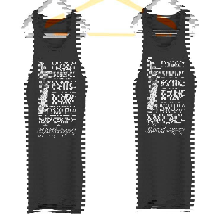 ハープを弾くのが嫌いなら大丈夫 タンクトップ