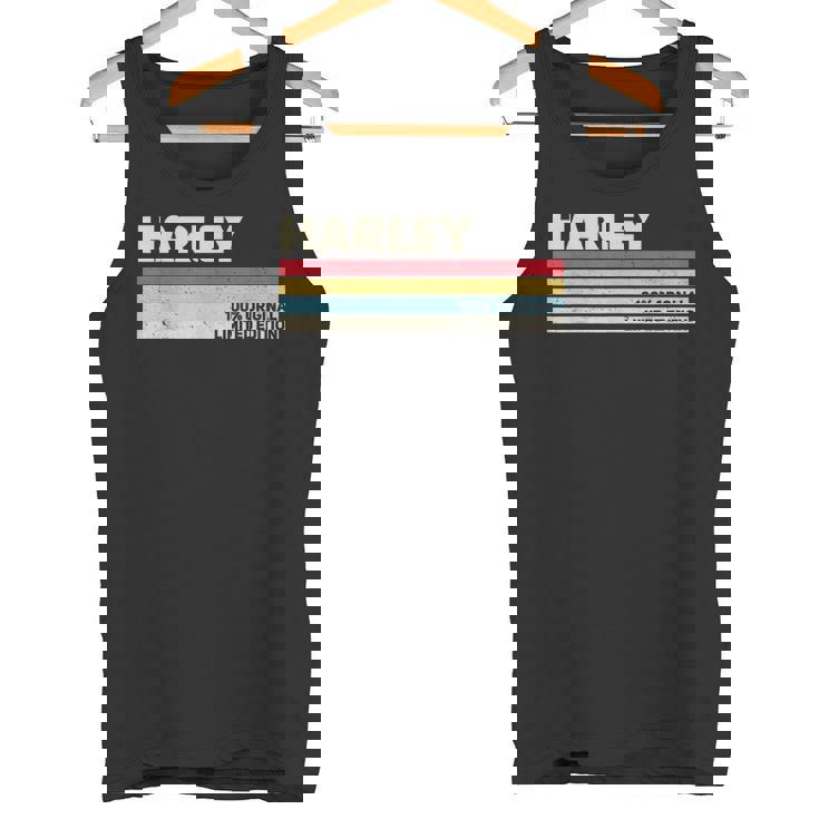 ハーレー 名前入り レトロ ヴィンテージ 70年代 80年代 90年代 誕生日 タンクトップ