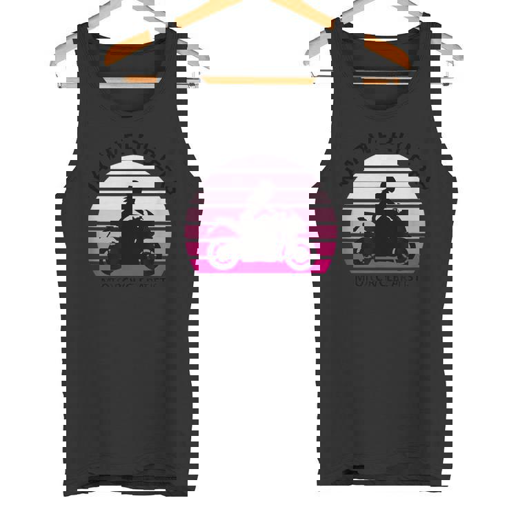 バイク おしゃれ フルカウル レディー オートバイ ツーリング ガール ライダー タンクトップ