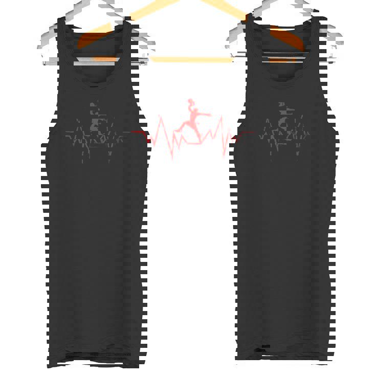 バスケットボール選手のためのバスケットボールハートビートストリートボール タンクトップ