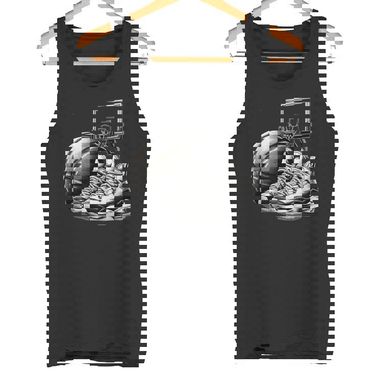 バスケットボール選手の夢 スニーカー ボール スラムダンク タンクトップ
