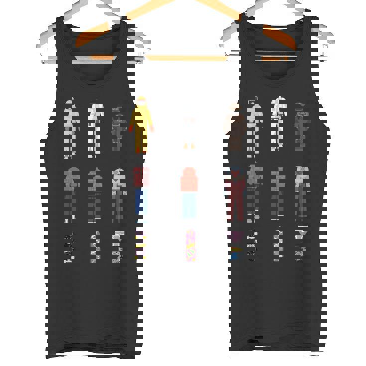 バック・トゥ・ザ・フューチャー 40周年記念の象徴的な衣装 長袖tシャツ タンクトップ