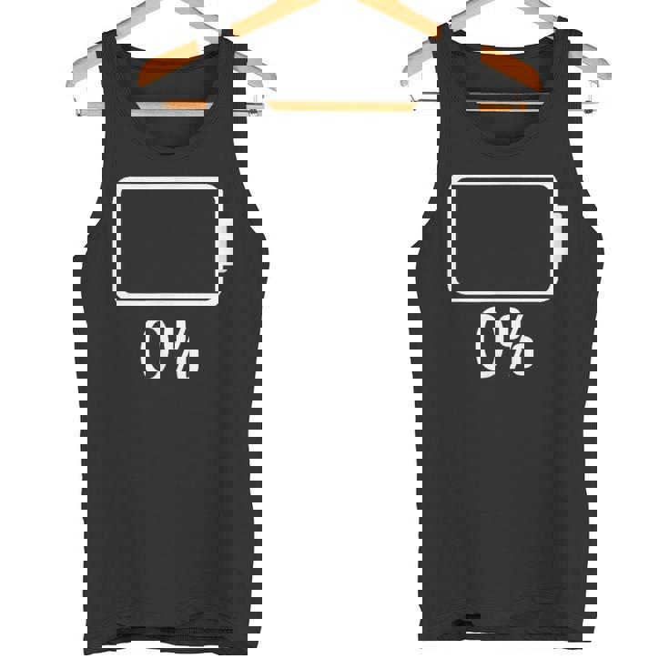 バッテリー0シャツバッテリーハート空充電バッテリー空 タンクトップ