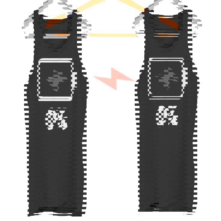 バッテリー充電0 シャツバッテリーデッドシャツバッテリー低 タンクトップ
