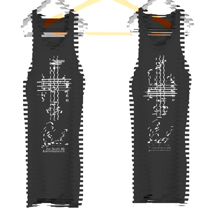 バッハ ミュージカル シグネチャー ノテーション 音楽 クラシック タンクトップ