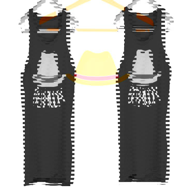 バミューダハット イギリス 海外領土 お土産 タンクトップ