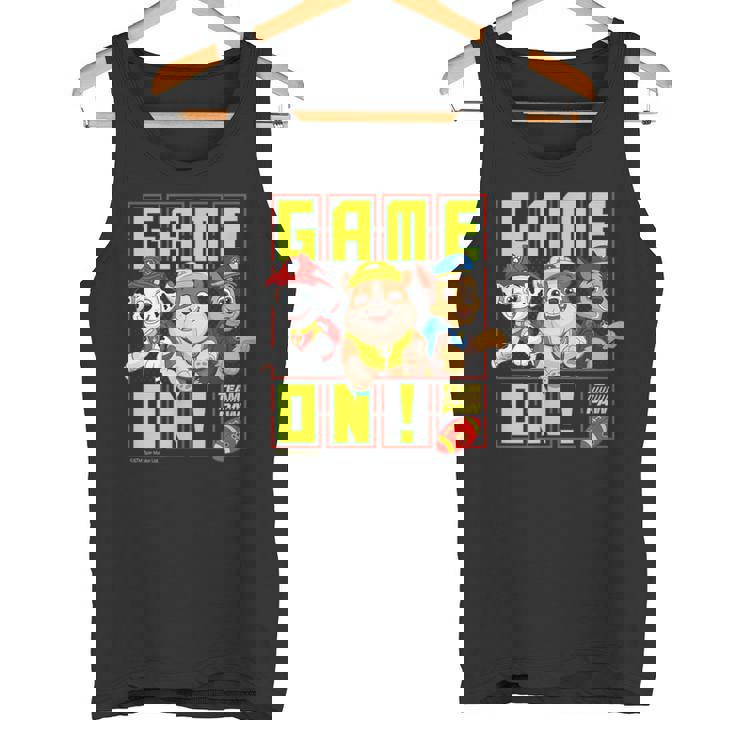 パウパトロール フットボールチーム パウゲームオン タンクトップ