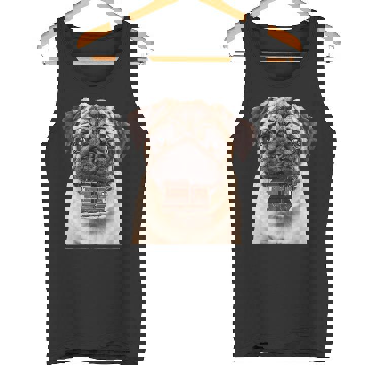 パグチョコレート タンクトップ