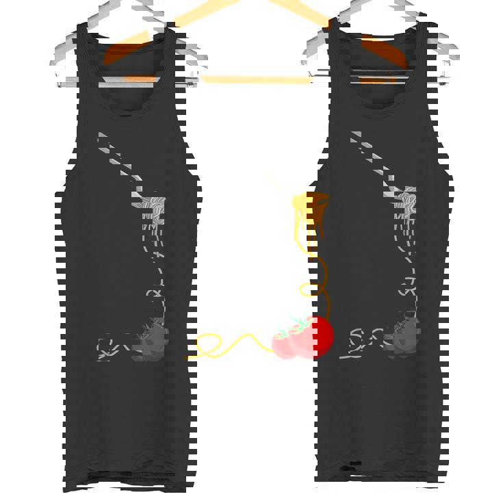 パスタスパゲッティトマトヌードル イタリアンフード タンクトップ