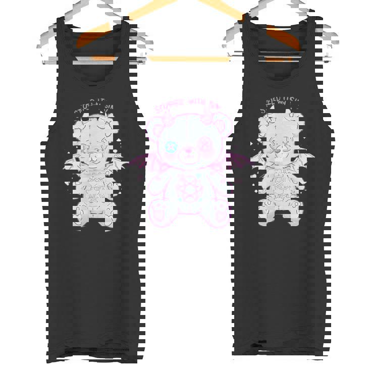 パステルゴス カワイイ 鬼熊 不気味 かわいい タンクトップ