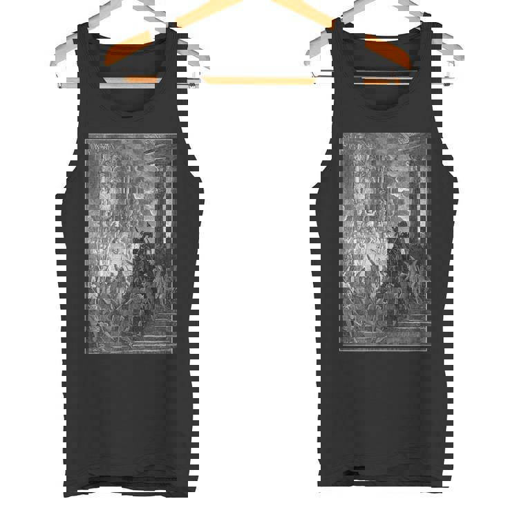 パラダイス・ロスト「ハイ・オン・ア・スローン」ギュスターヴ・ドレ・アート タンクトップ