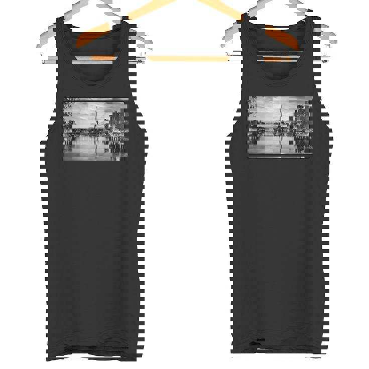 パリ エッフェル塔 ライト ビンテージ写真 お土産 イベント タンクトップ