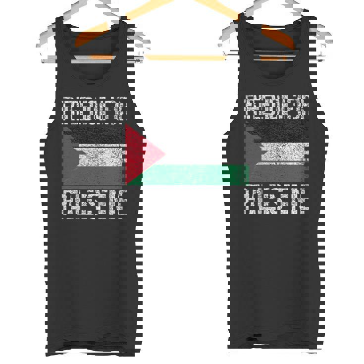 パレスチナの自由旗フリーパレスチナガザパレスチナ人 タンクトップ