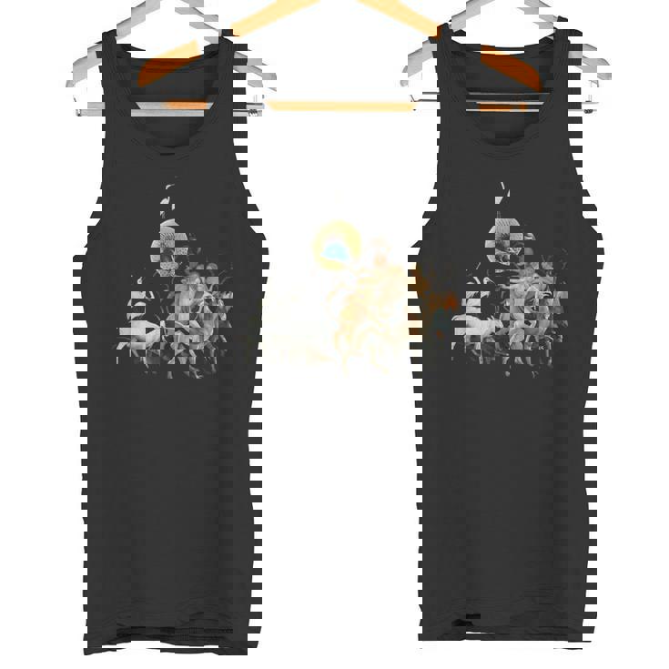 ヒエロニムス・ボッシュ 地球の喜びの庭 タンクトップ