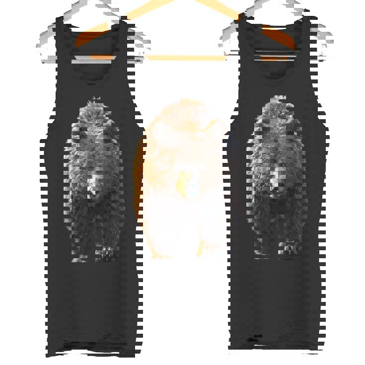 ヒグマ グリズリー ベア ブラザーズ フォレスト ワイルド ヒグマ タンクトップ