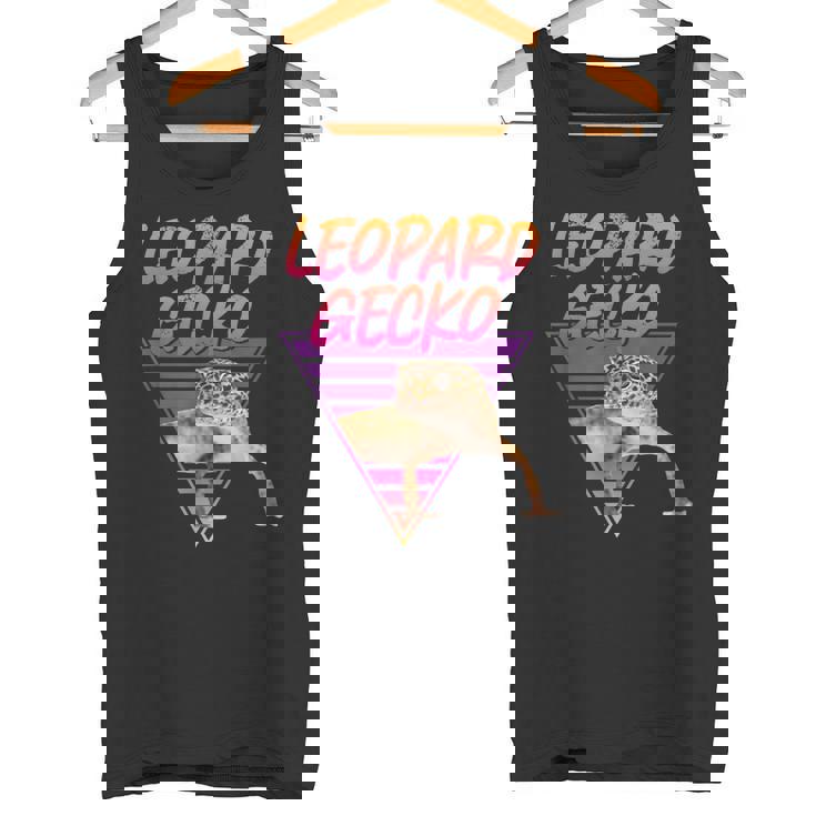 ヒョウ ヤモリ 80'Saporwave タンクトップ