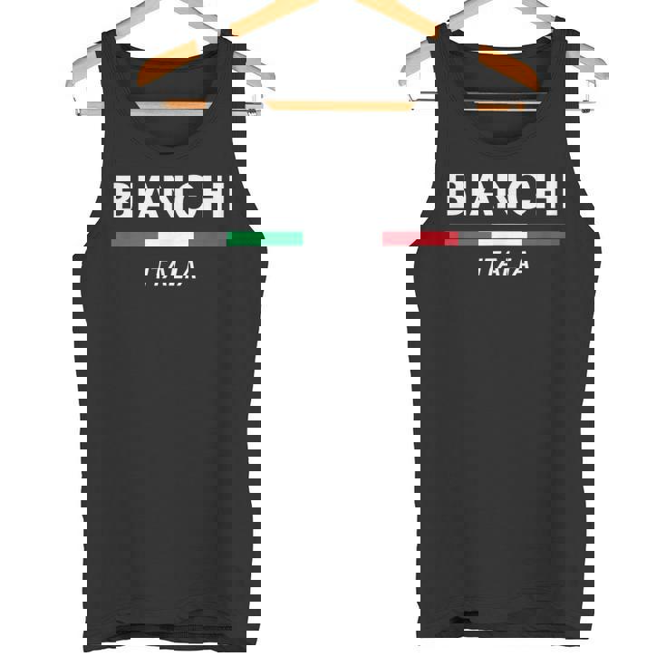 ビアンキ イタリア 家族名 イタリア 国旗 タンクトップ