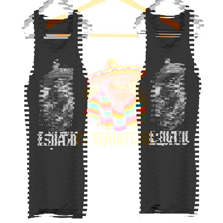 ビッグフット エル・スクワッチョ 面白い 南西メキシコ ソンブレロ タンクトップ